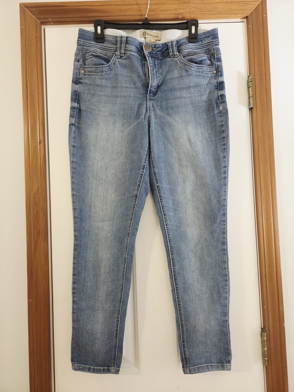 Democracy Ab Tech Light Wash Blue Women’s Jeans - Classic Stretch Denim